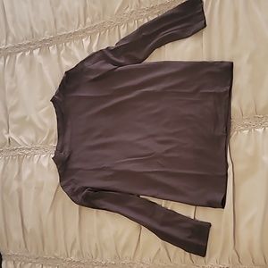 Boys gray  Heat Gear size medium